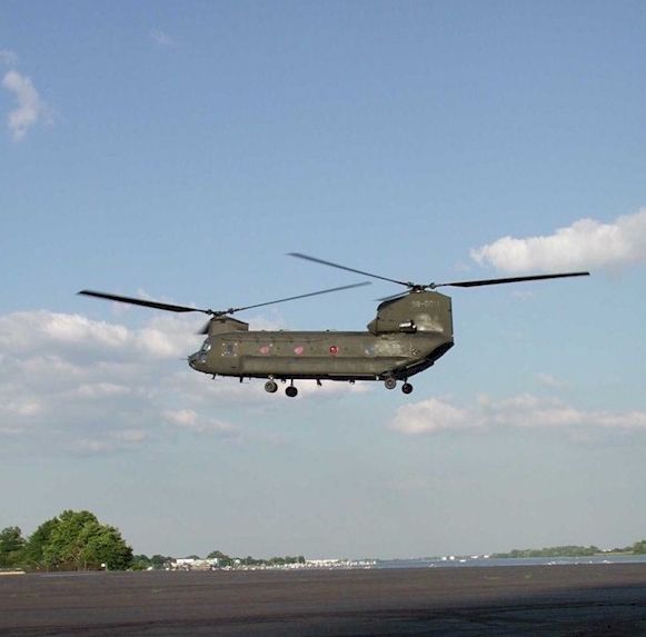 Boeing CH-47F Chinook first flight of 98-00011.