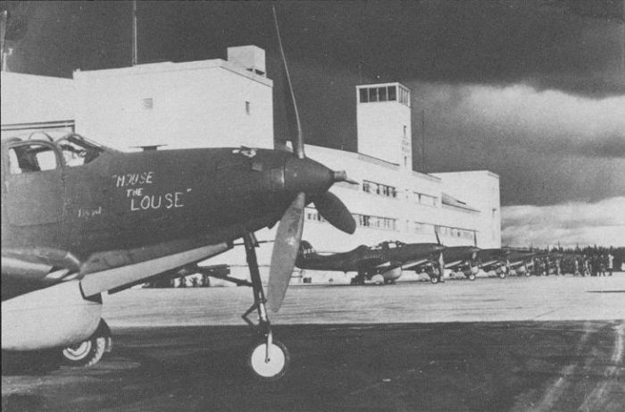 Ladd Field, now Fort Wainwright, Alaska, early 1944.