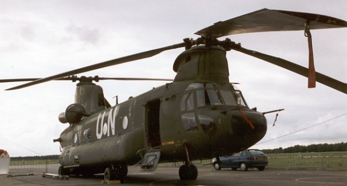 Royal Netherlands Air Force Chinook D-102.