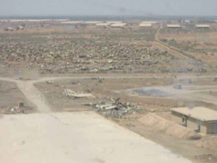 IIAF CH-47C 5-4089 at Al Taji Airfield, Iraq - 4 July 2003.