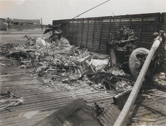 Destroyed 242nd ASHC Chinook.