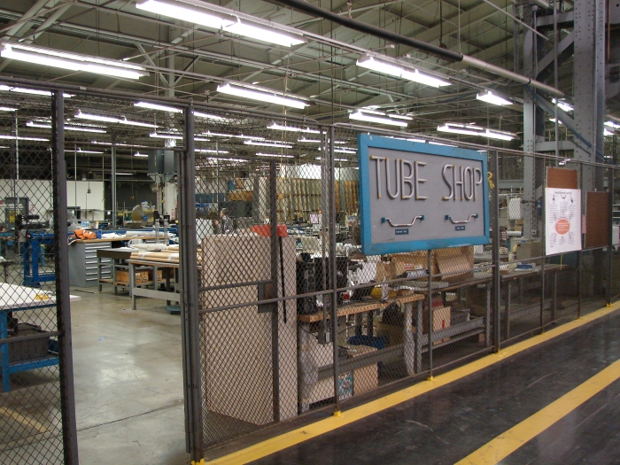 29 January 2010: A look inside the walls of the Boeing Helicopters Center 3 South facility in Ridley Park, Pennsylvania.