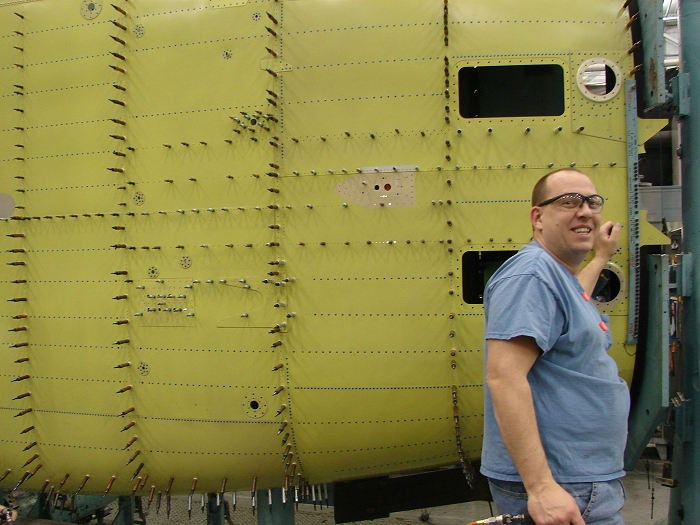 29 January 2010: A look inside the walls of the Boeing Helicopters Center 3 South facility in Ridley Park, Pennsylvania.