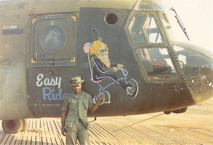 Nose Art from the 132nd Assault Support Helicopter Company (ASHC) - "Hercules", from their days in the Republic of Vietnam.