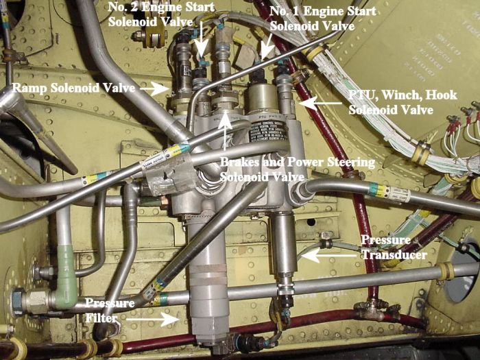 CH-47D Utility Pressure Control Module.